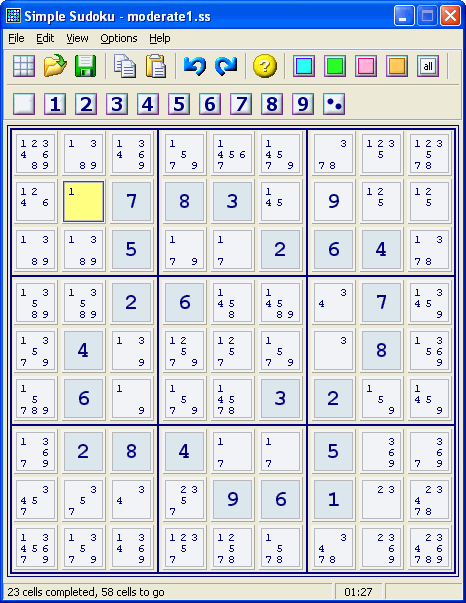 simple sudoku games